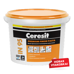 Шпаклёвка Ceresit IN95 ПОЛИМЕРНАЯ (25кг/24шт)
