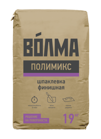 ВОЛМА Полимикс (полимерная шпаклевка), 5кг