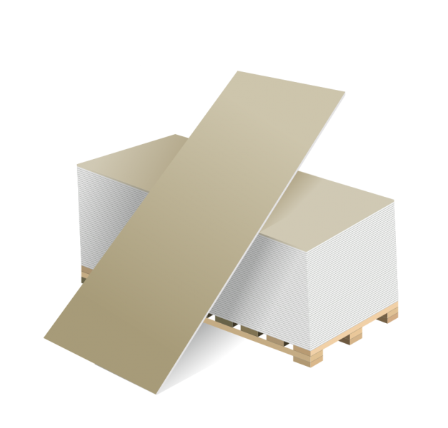 УЦ - 1 СОРТ - Гипсокартон обычный ВОЛМА 9,5-1200-2500 (66 в под)