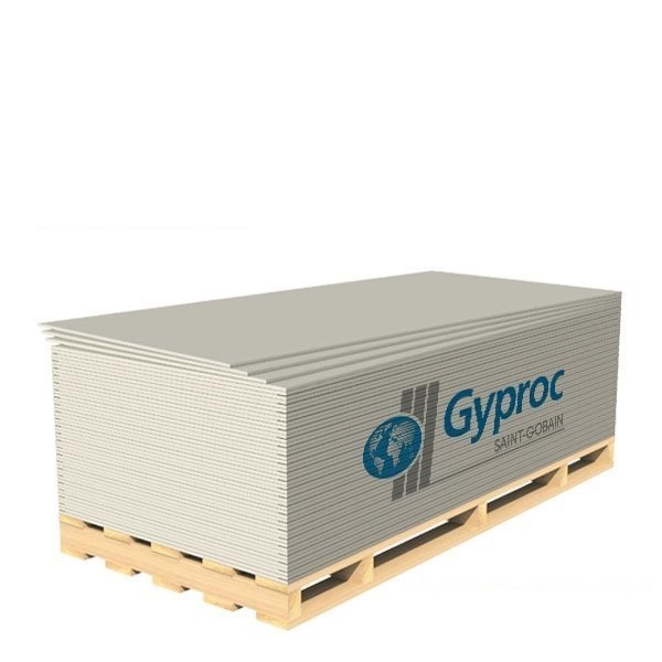 Гипсокартон Gyproc обычный ЛАЙТ 2500х1200х9,5 (66л)