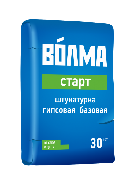 Штукатурка гипсовая Волма СТАРТ 30кг ( 45 в под)