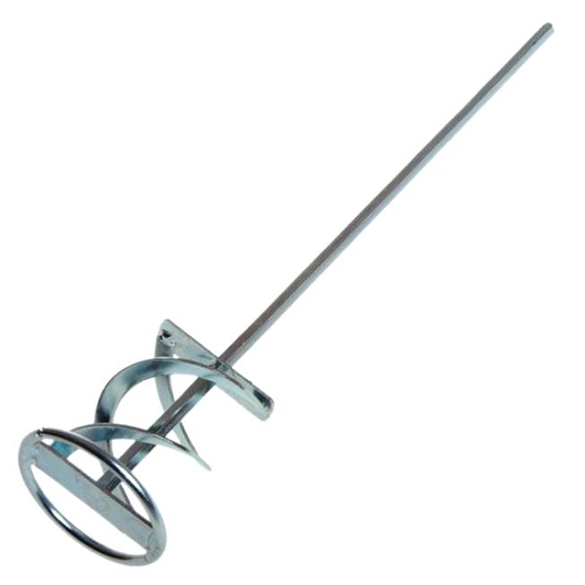 Миксер для красок , Профессионал, хвостовик: 6-гранный, на подвеске, 80*400мм (на дрель) ЗУБР