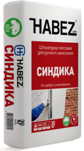 Штукатурка гипсовая Хабез СИНДИКА МH 30кг 45шт/под