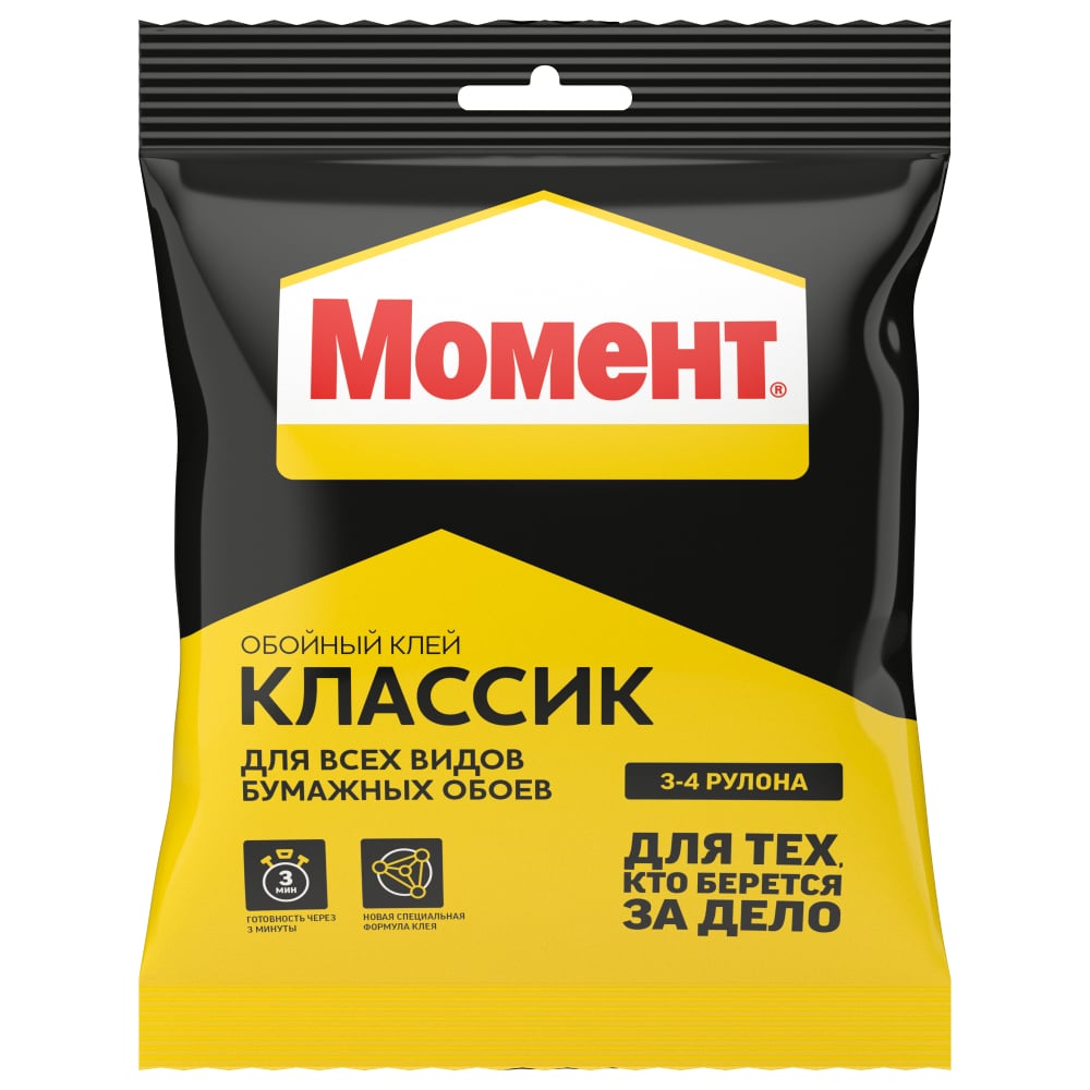 Обойный клей МОМЕНТ Классик 100 г Б0008053 762892