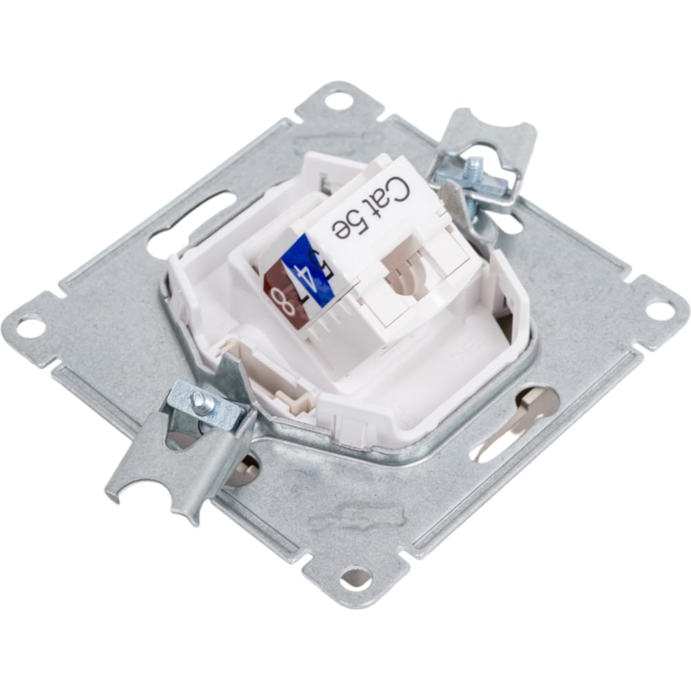 SE Atlas Design Шампань роз комп RJ45, механизм