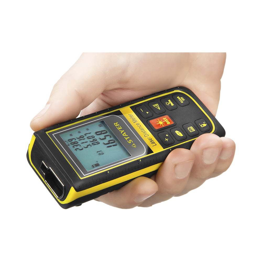 Дальномер PRO-Control лазерный, дальность 100м, точность 2мм STAYER Professional 1/10