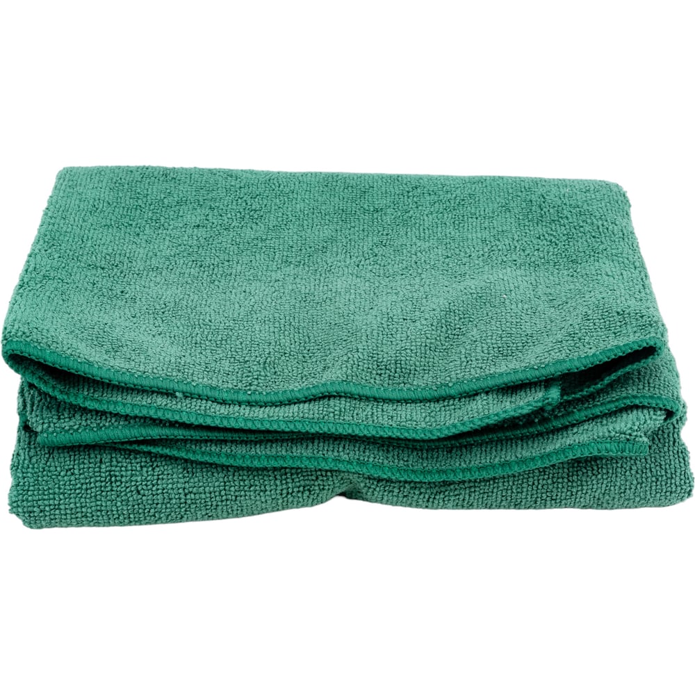 Тряпка для пола из микрофибры Рыжий Кот М-02F-XXL, зеленая, 80х100см