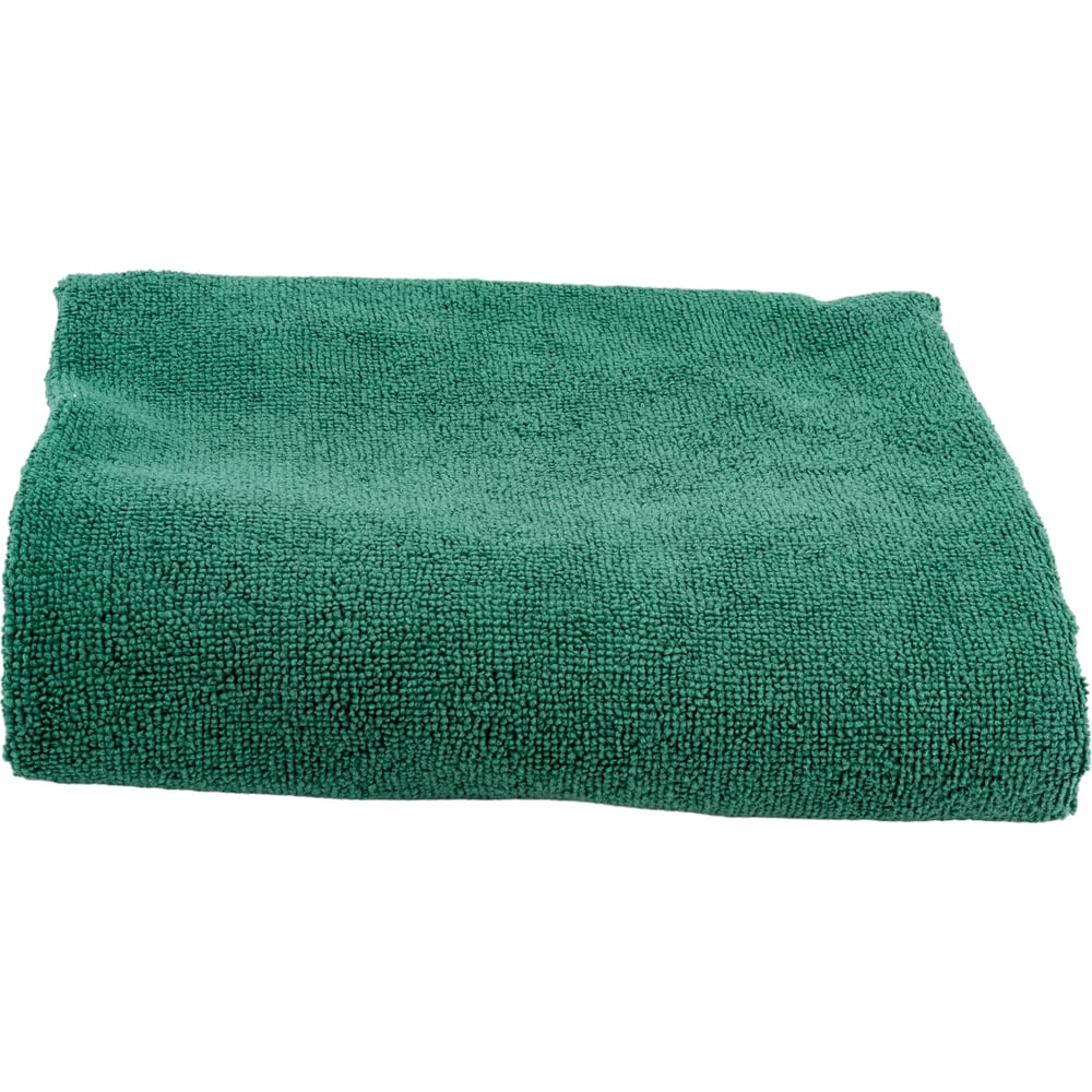 Тряпка для пола из микрофибры Рыжий Кот М-02F-XXL, зеленая, 80х100см