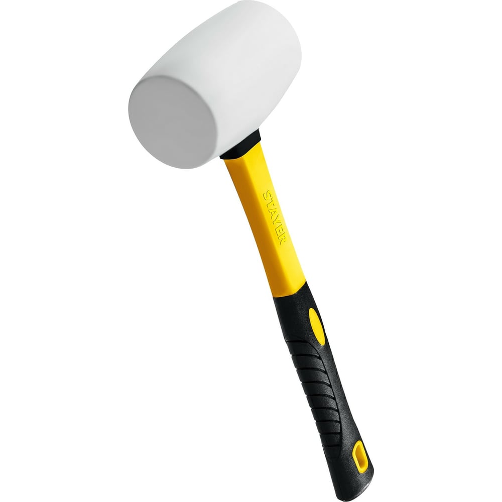 Белая резиновая киянка STAYER 450 г 20533-450