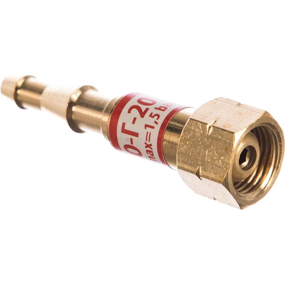 Клапан об-ый КО-Г-20, для резака, вх М16х1,5LH вых. d6/9мм