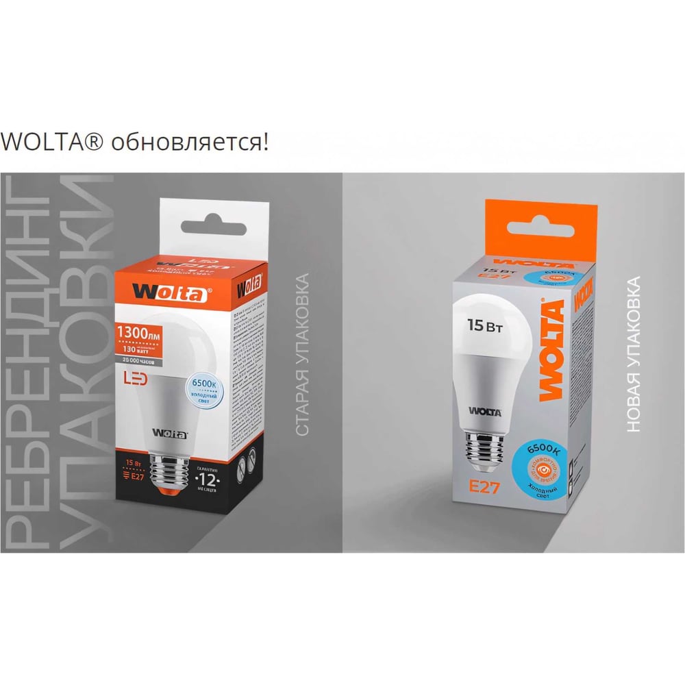 Лампа LED WOLTA 25W67BL25E27 6500K