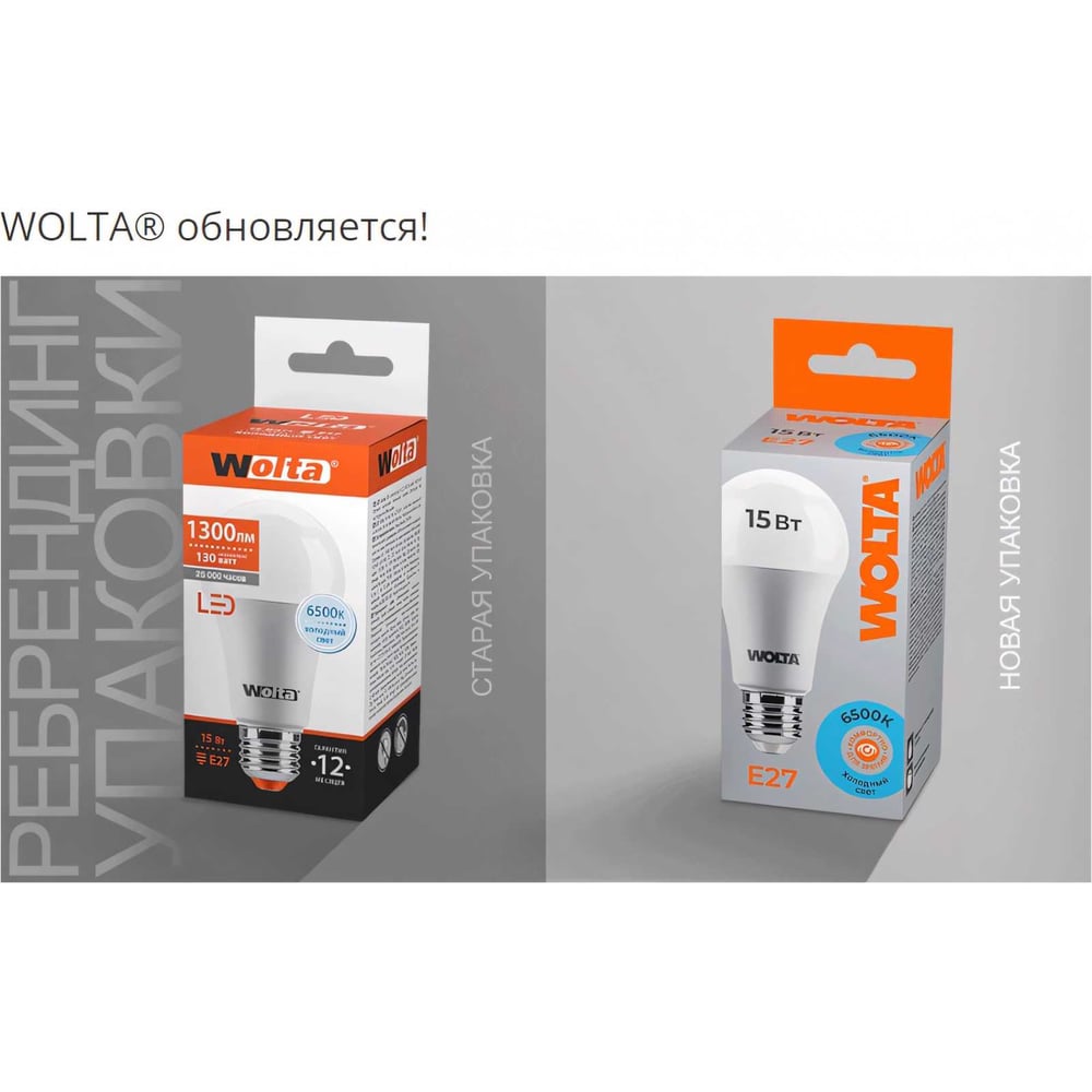 Лампа LED WOLTA 25S67BL25E27 4000K