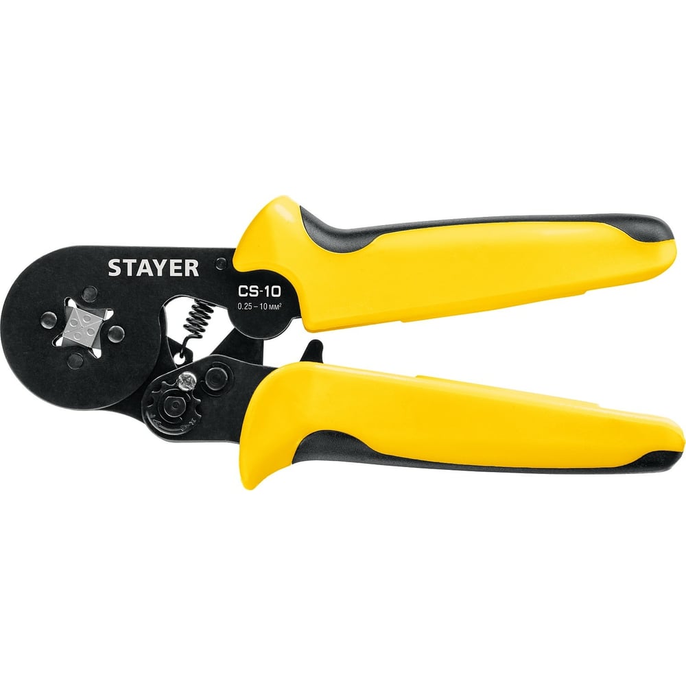 Мультидиапазонные пресс-клещи STAYER CS-10 0.25 - 10 мм2 44447