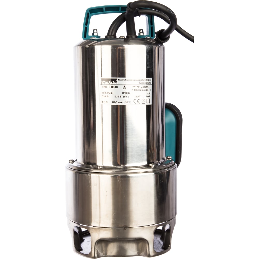 Дренажный насос Makita PF0610