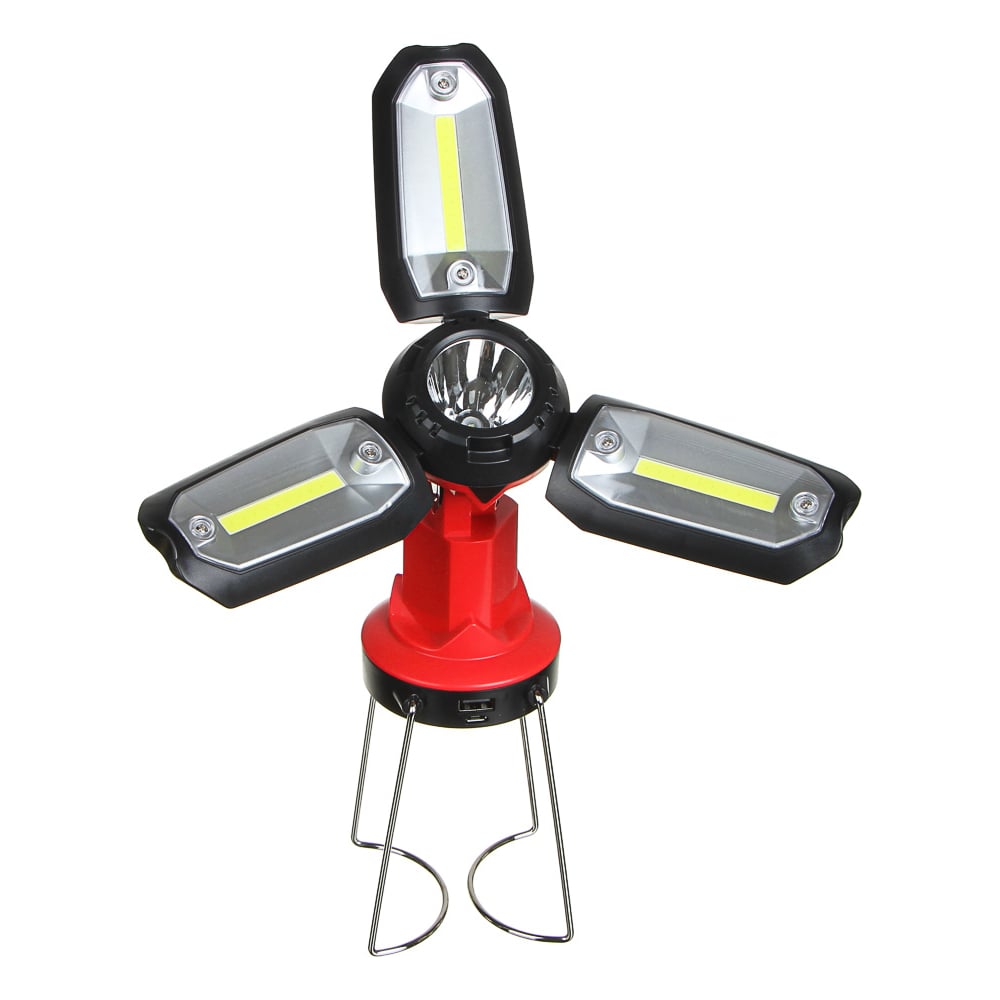 Фонарь-светильник "Чингисхан", переносной 1 LED, 3COB, USB, 6 режимов