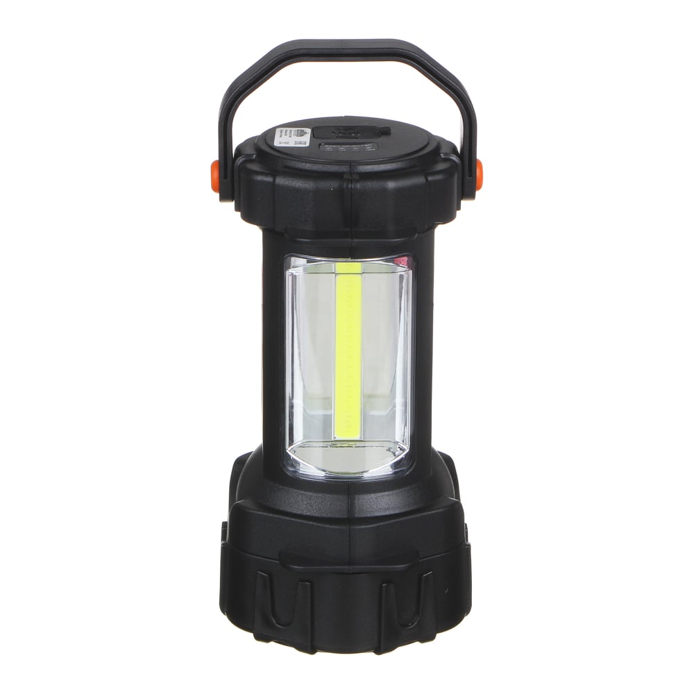 Фонарь-прожектор "Чингисхан" аккумуляторный 2в1 1 LED+1COB, 3Вт, 220В, 7режимов