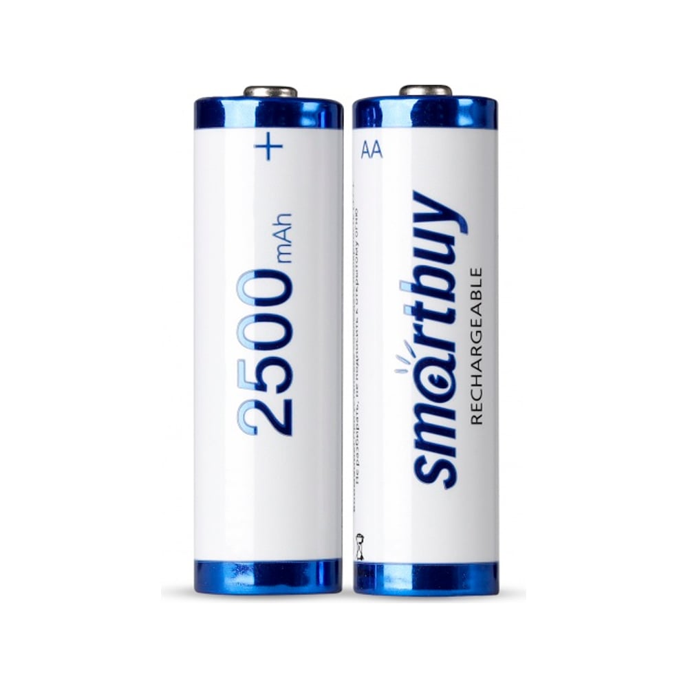 Аккумулятор Smartbuy nimh aa/2bl 2500 mah (24/240) упаковка 2 шт. SBBR-2A02BL2500