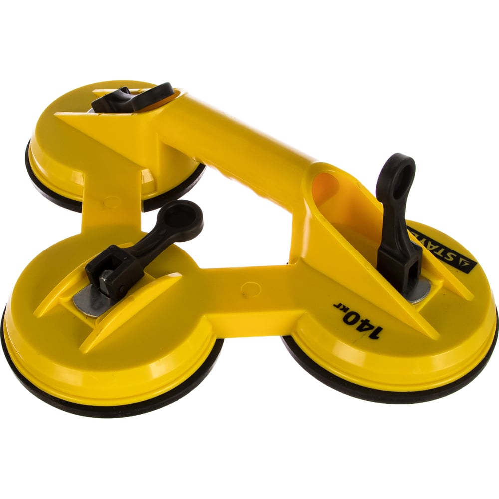 Стеклодомкрат STAYER "MASTER" MAXLift, пластмассовый, тройной, 140 кг