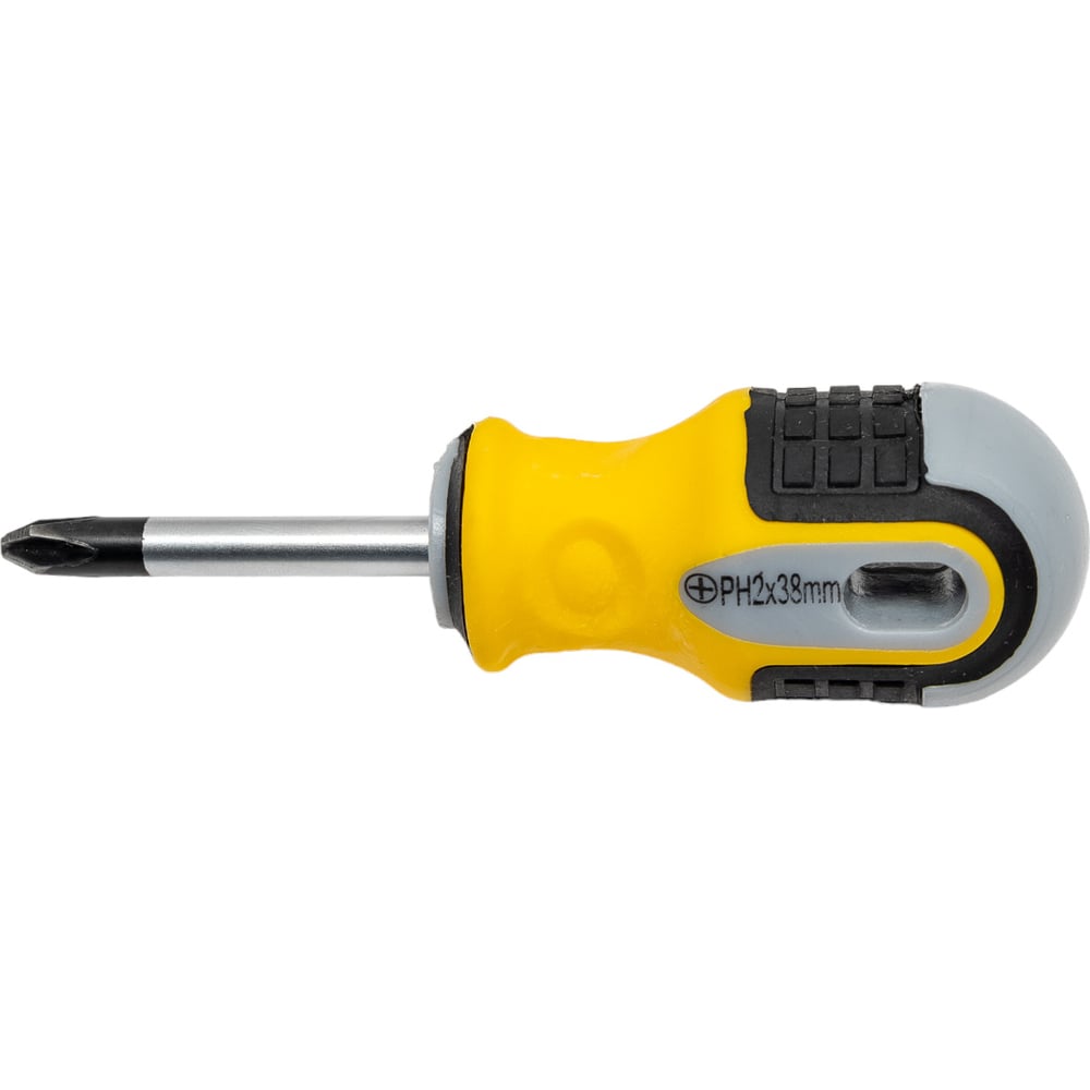 Отвертка FIT Старт, CrV сталь, 6х38 мм РН2 55176