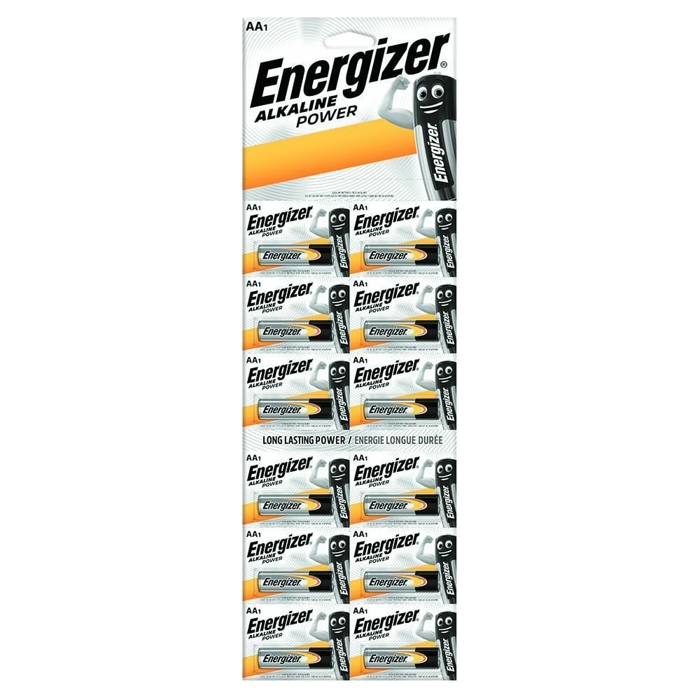 Батарейка Energizer POWER AA BP 12шт в ленте