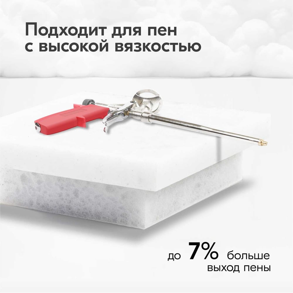 Пистолет для монтажной пены, KUDO Base (20шт/уп)