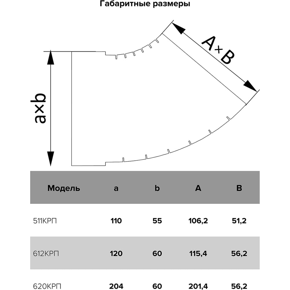 Колено разноугловое ЭРА горизонтальное пластик 55х110 (36шт/уп)