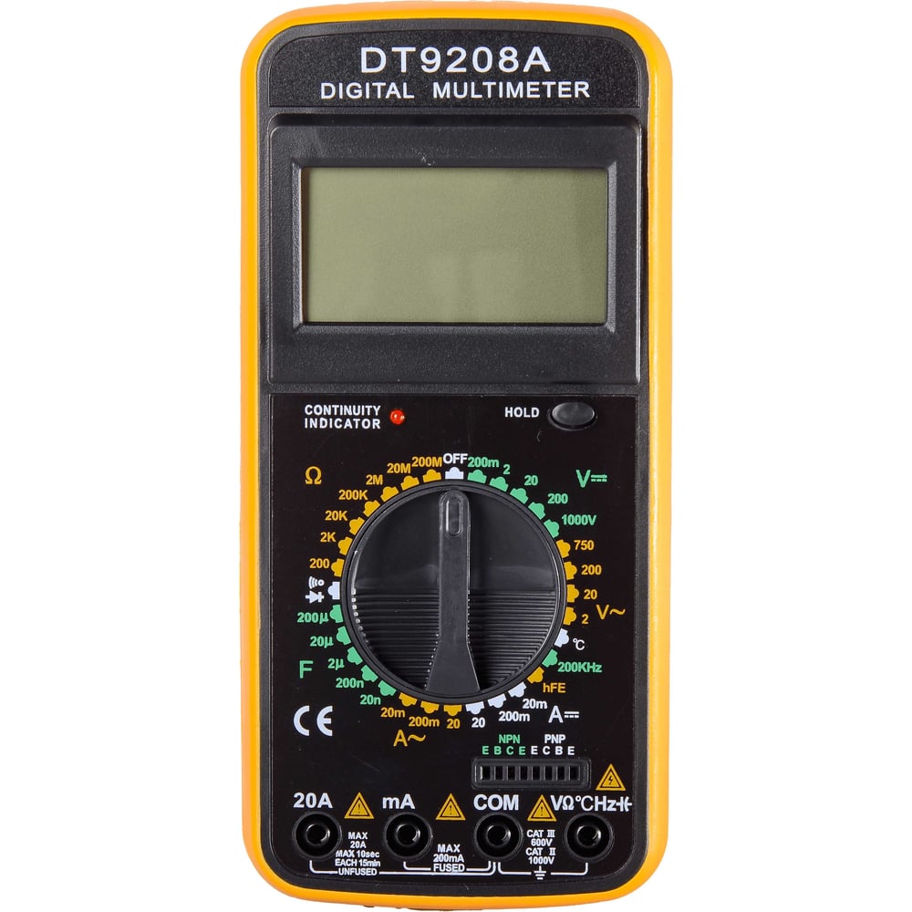 Мультиметр Ресанта ТЕК DT 9208A 61/10/507