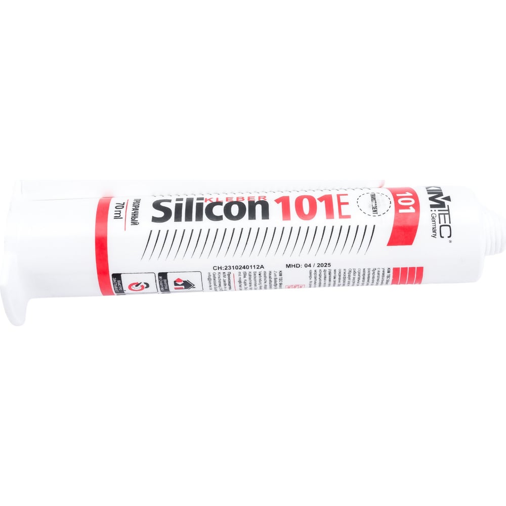 Герметик KIM TEC Silicon 101Е Силиконовый 70мл Прозрачный (20шт/уп)