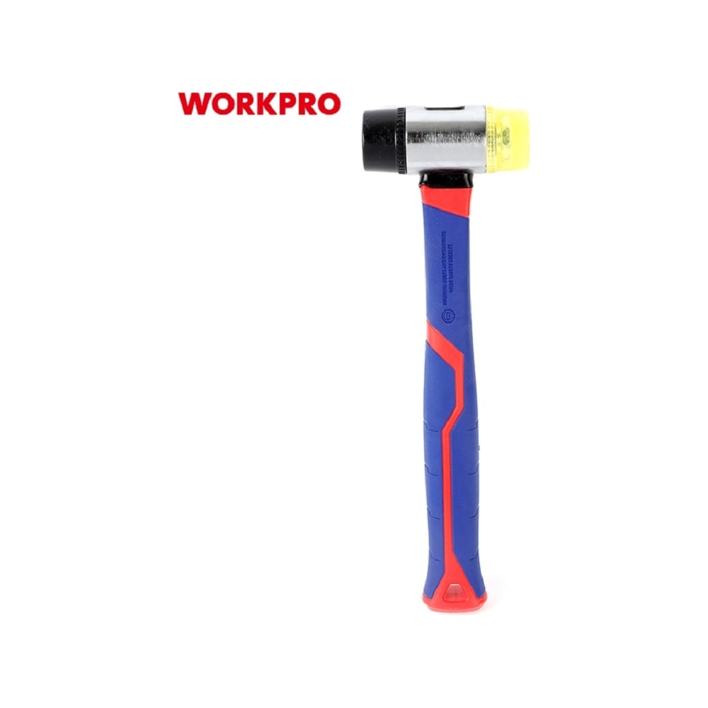 Молоток-киянка двухсторонняя ПВХ пластик WORKPRO