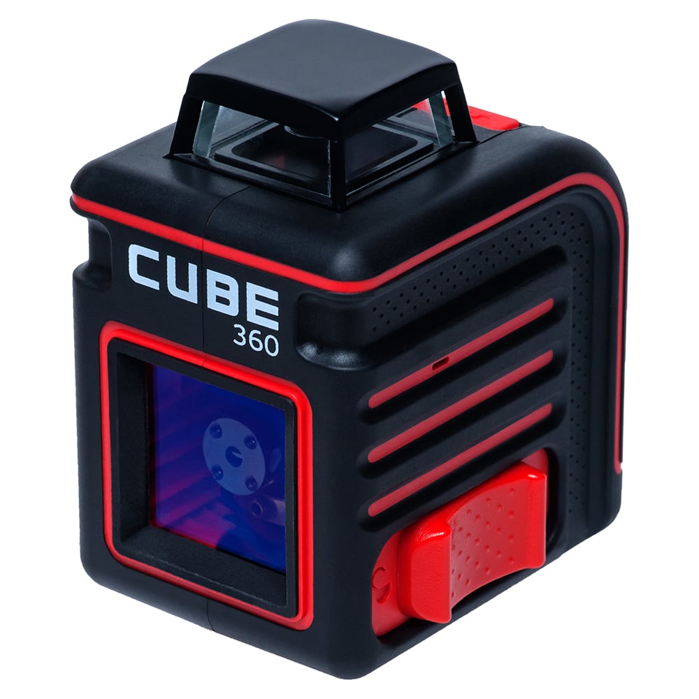 Уровень лазерный CUBE 360*, 2 красных диода, проекция, Hm 635, диапазон 20м, ADA