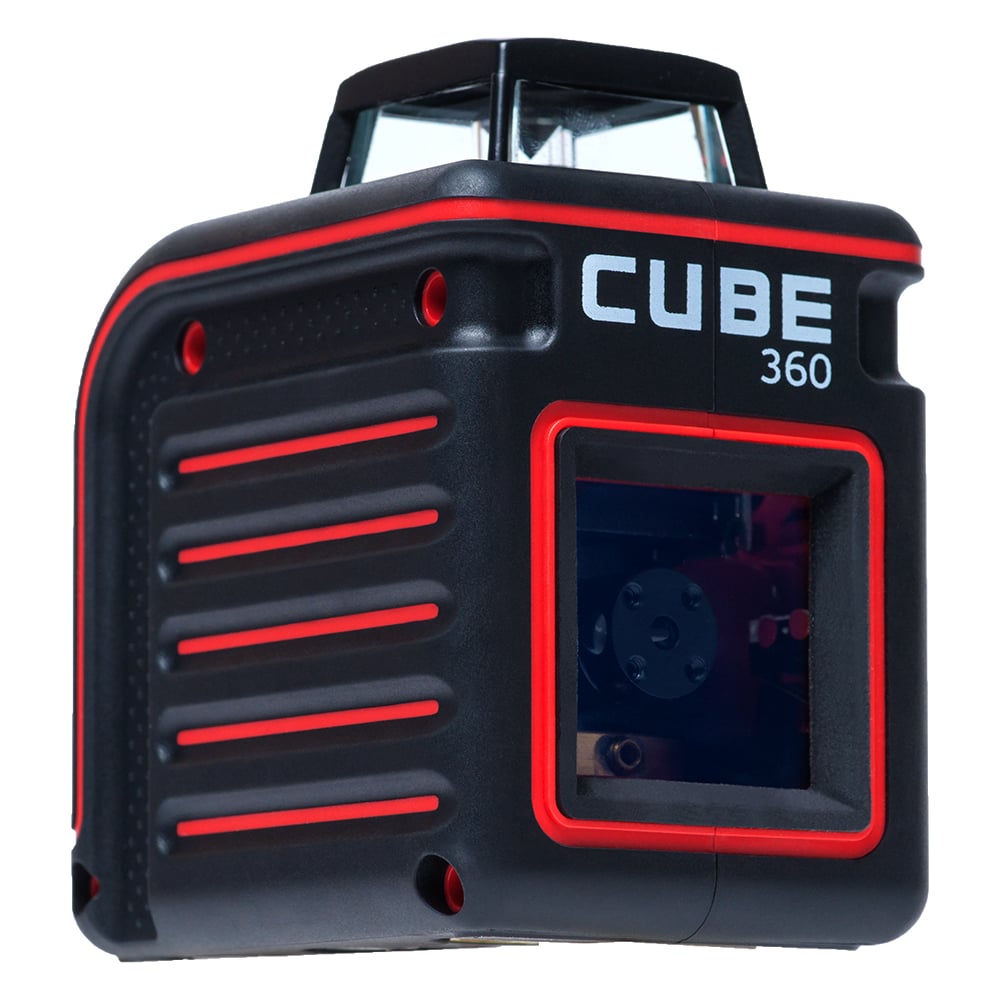 Уровень лазерный CUBE 360*, 2 красных диода, проекция, Hm 635, диапазон 20м, ADA