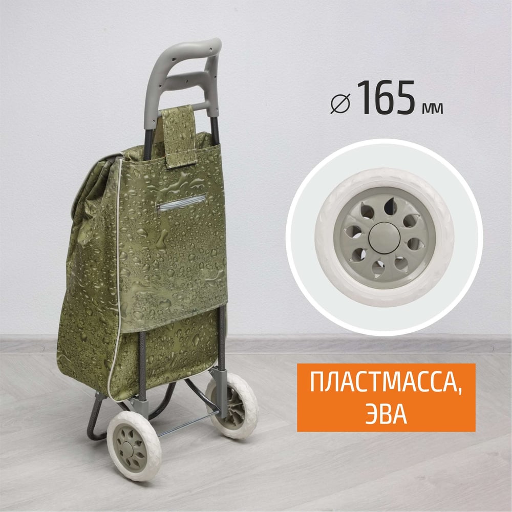 Тележка с сумкой Рыжий кот A204 Aqua 30 кг 00 2247