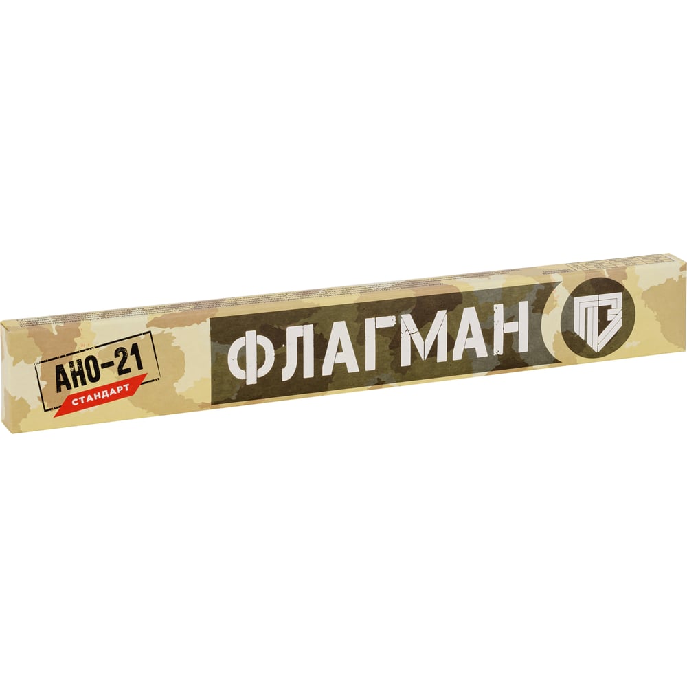 Электроды АНО-21 Стандарт ФЛАГМАН 3.0 мм, 1.0 кг, ГОСТ 9466-75 ООО «Пензенские электроды» 00-00002501