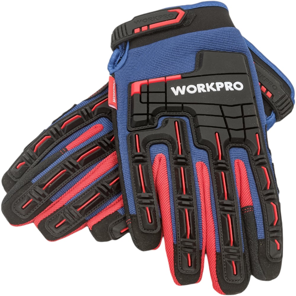 Перчатки рабочие с защитой от ударов// WORKPRO WP371004