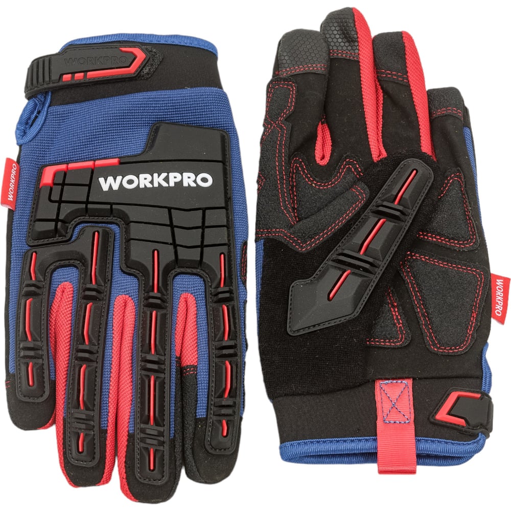 Перчатки рабочие с защитой от ударов// WORKPRO WP371004