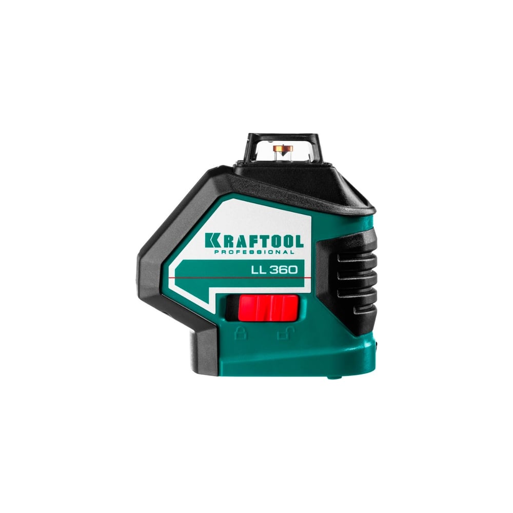 KRAFTOOL LL360 4 нивелир лазерный,2*360,20м/70м,IP54,точн +/-0,2мм/м, держатиель