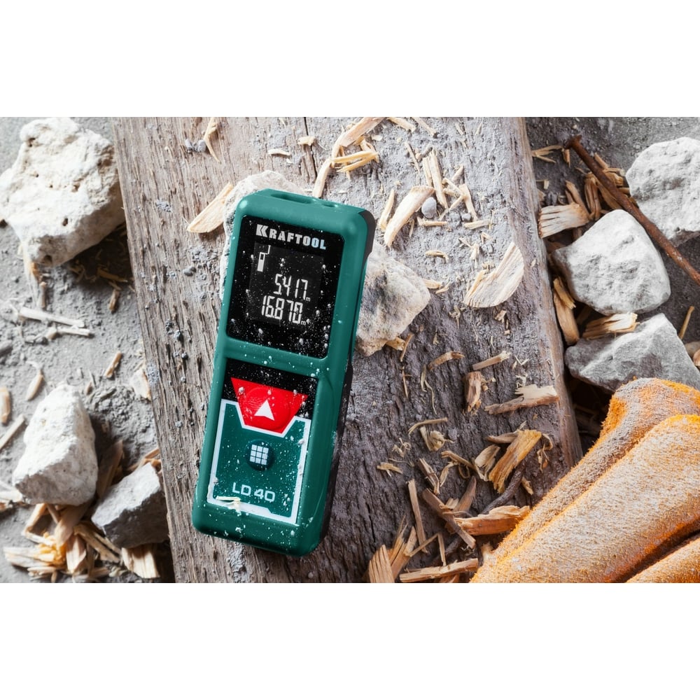 Лазерный дальномер KRAFTOOL LD-40 5 см - 40 м 34763