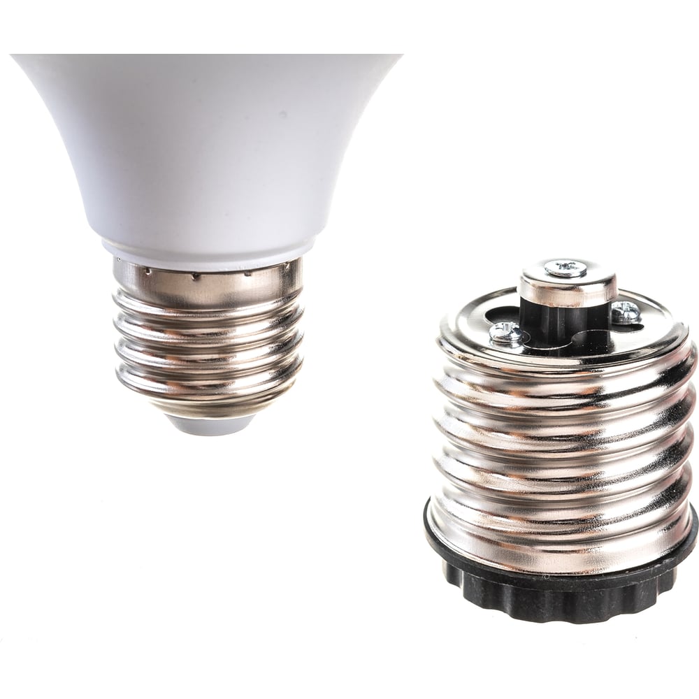 Лампа сд LED-HP-PRO 40Вт 230В Е27 с адаптером E40 6500К 3800Лм IN HOME