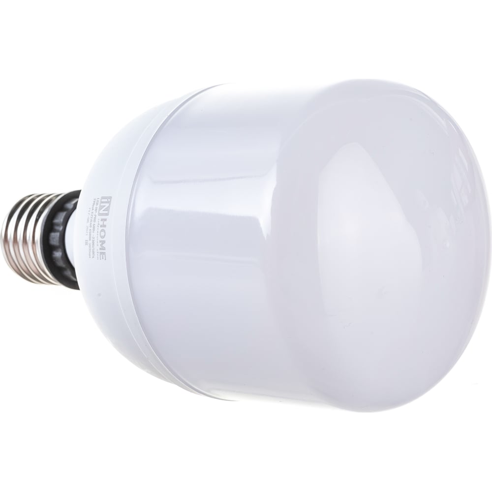 Лампа сд LED-HP-PRO 40Вт 230В Е27 с адаптером E40 6500К 3800Лм IN HOME