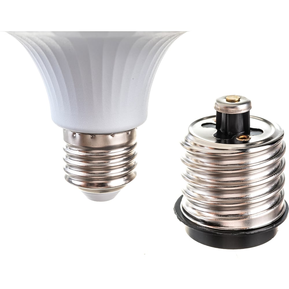 Лампа сд LED-HP-PRO 80Вт 230В E27 с адаптером Е40 6500К 7600Лм IN HOME