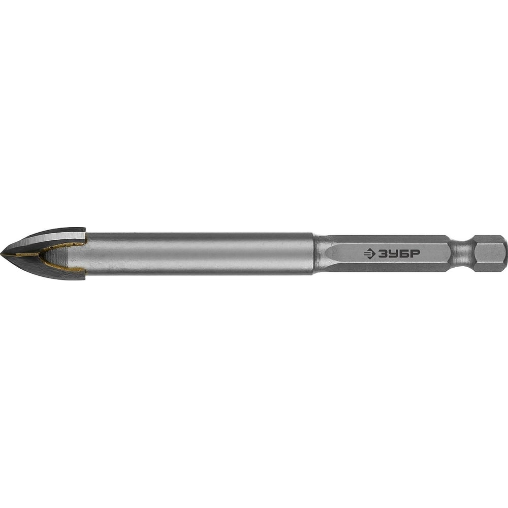 Сверло по кафелю, керамике 12мм (4 лезвия) ПРОФЕССИОНАЛ//ЗУБР