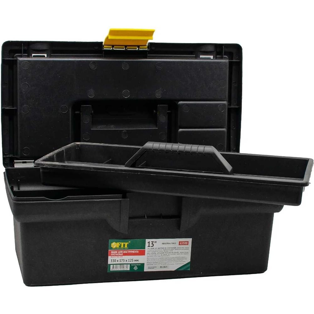Ящик пластиковый для инструмента 13 (330х175х125 мм) FIT 65500"
