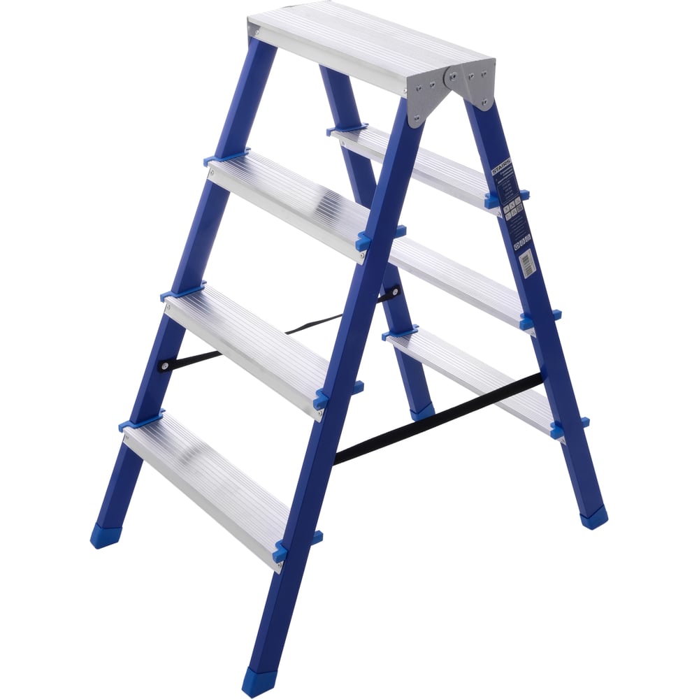 Стремянка STAIRS стальная двухсторонняя 4 ступени CS204