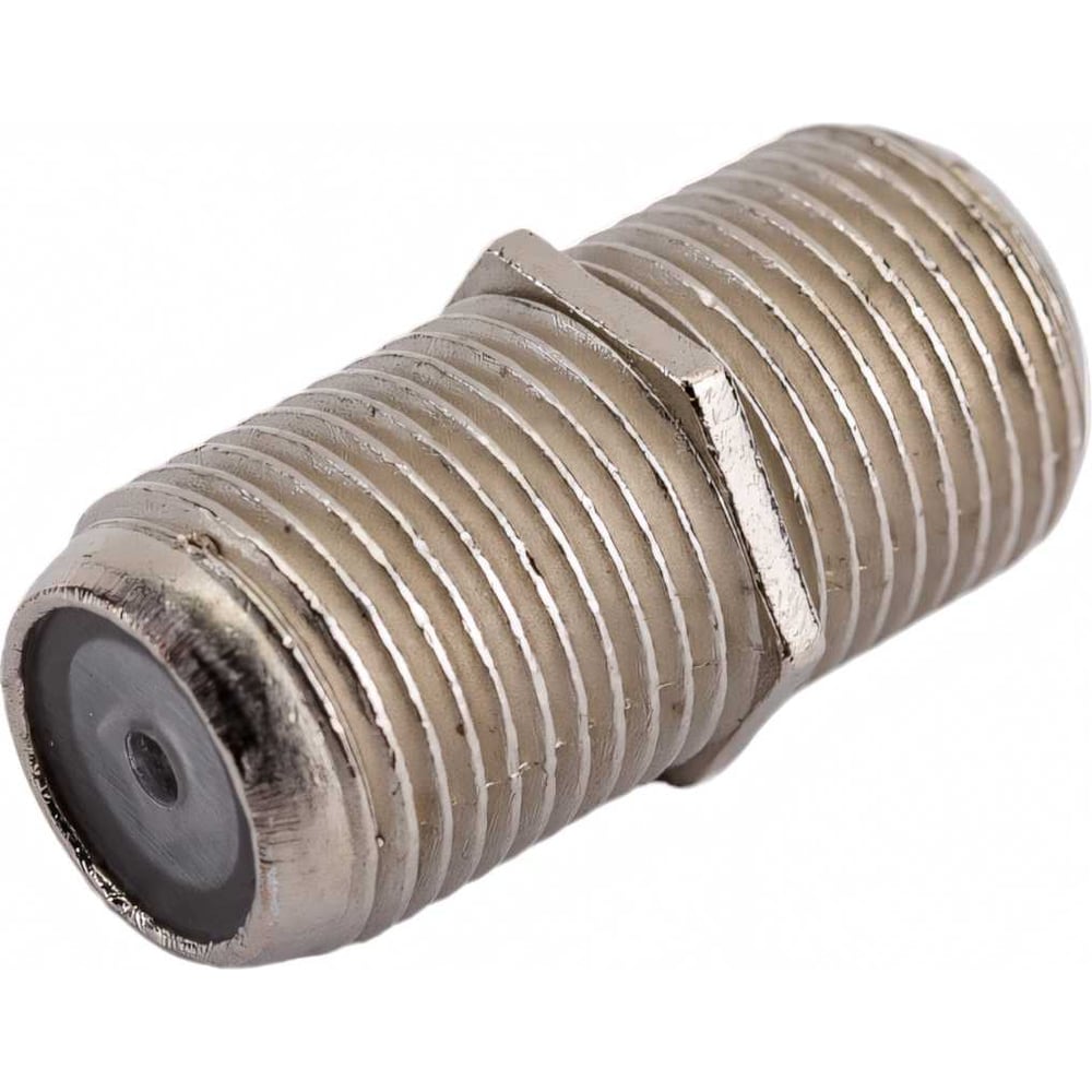 Переходник антенный, (гнездо F - гнездо F), бочка, (1шт) (пакет) PROconnect