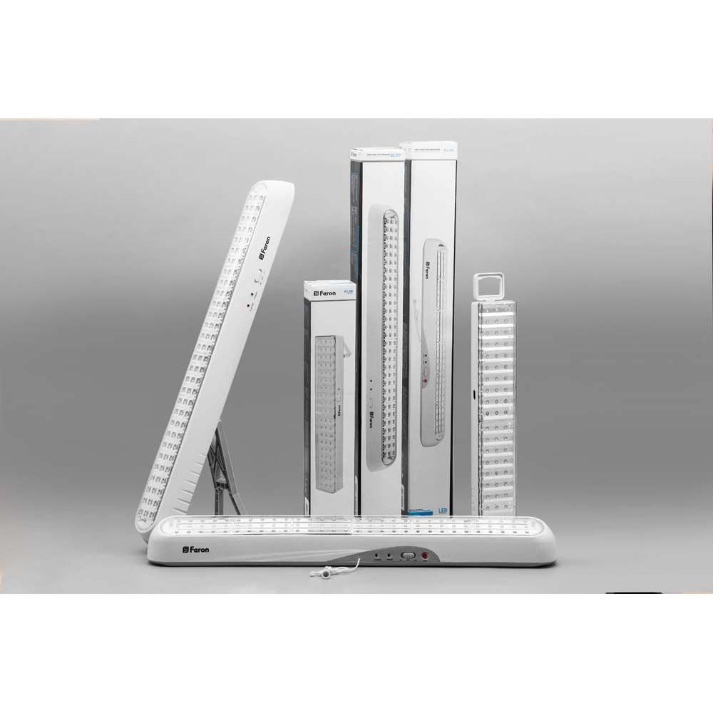 Аккумуляторный светильник FERON 60 LED DC, белый, EL19 12902