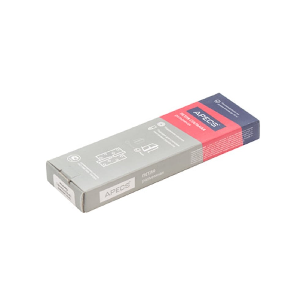 Петля 12080-B-Steel-S-L 2шт APECS 13719 00013719