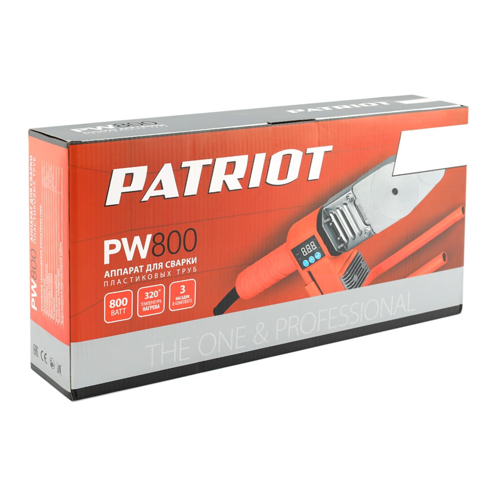 Аппарат для сварки пластиковых труб PATRIOT PW 300
