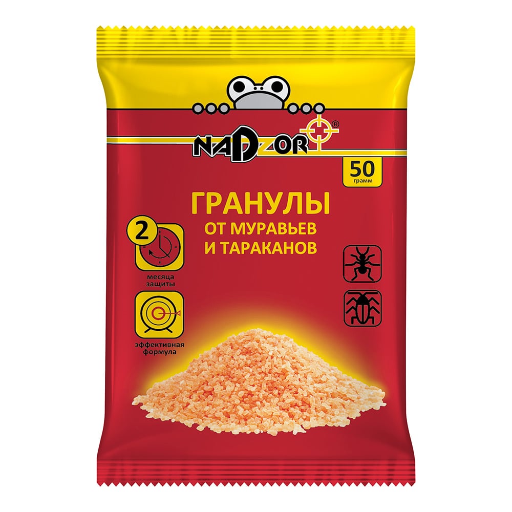 Гранулы от муравьев, 50гр, Nadzor