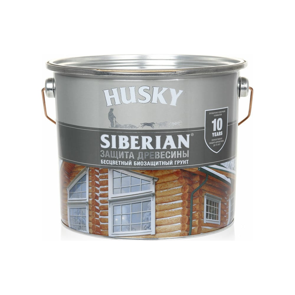 Грунт бесцветный HUSKY SIBERIAN 2,7 л 27035