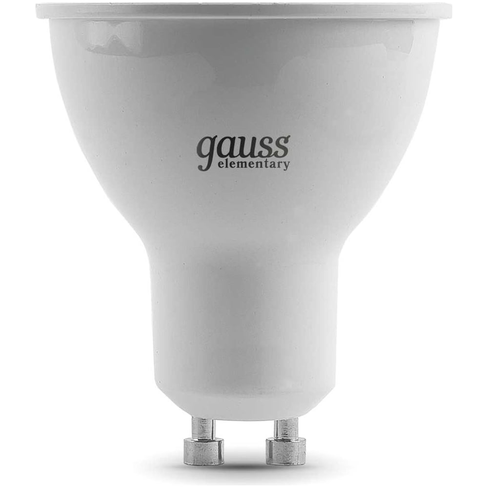 Лампа светодиодная LED Elementary MR16 GU10 11W 850lm 6500K, холодный белый, GAUSS